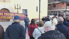 Clam al carrer contra els sis mesos d'empresonament de Junqueras i Forn