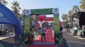 Hugo Figueres i Blanca Marquez són els guanyadors de la 6a Marató de les Vies Verdes