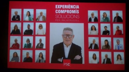 Juli Fernández presenta la candidatura del PSC per Palafrugell