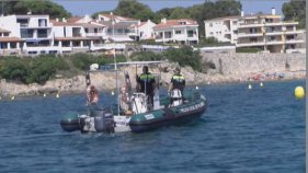La Policia Local de Palamós també controla el municipi des del mar