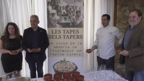 Presenten la nova proposta cultural i gastronòmica 'Les tapes dels tapers'