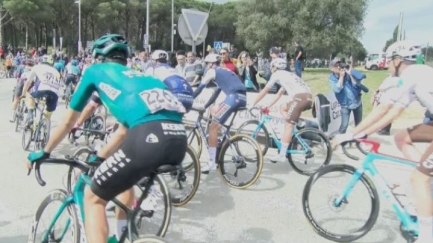 Sant Feliu de Guíxols inicia la primera etapa de la Volta Ciclista a Catalunya