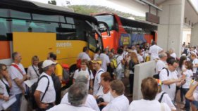 S'esgoten les places dels autobusos per anar a la manifestació de Barcelona