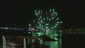Un castell de focs seguit per 7.000 persones clou la Festa Major de Palamós
