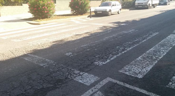 CiU lamenta l'estat dels asfaltatges de La Bisbal i demana actuar a l'Avinguda Irla