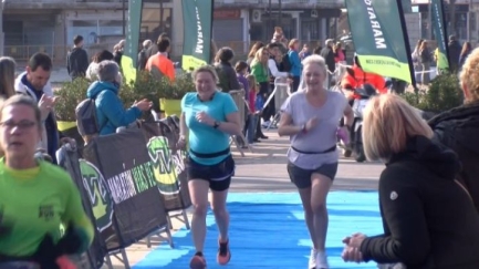 Platja d'Aro rep a més de 1500 participants a la Marató de les Vies Verdes