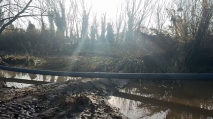 Serra de Daró reclama que l'ACA els autoritzi a fer neteges quan siguin necessàries