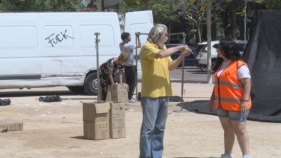 13 controladors vigilen el desmuntatge del Mercat de Sant Feliu