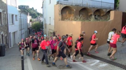 1400 participants en la 12a Marxa Puja i Baixa