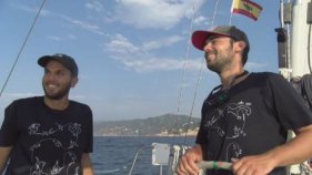 2 joves faran la volta al món a bord del veler Guíxols