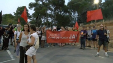 7.885 euros per defensar l'obertura dels trams del camí de ronda