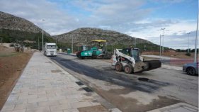Acaba l'urbanització dels carrers de la nova zona esportiva de Torroella