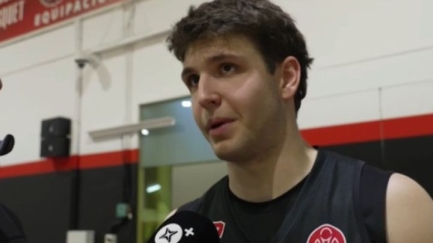 Adrià Domínguez: 'L'objectiu continua sent la permanència'