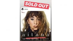 Aitana és el primer sold out de Cap Roig