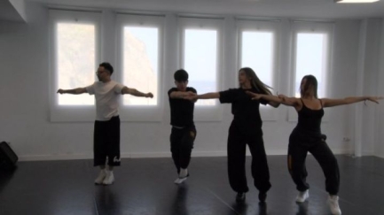 Així entrena la Fàbrica de la Dansa de Palamós per marxar al campionat mundial de hip-hop