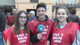 Alumnes de 3r d'ESO del Cor de Maria recullen més de 200 donacions de sang