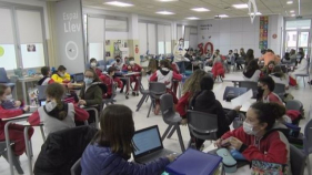 Alumnes de Prats de la Carrera llancen un projecte contra la contaminació marítima