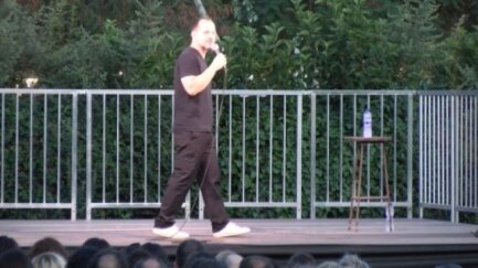 Ángel Martín triomfa amb el seu nou monòleg en una Santa Market plena de públic