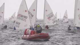 Antoni Roig i Mònica Azón guanyen l'Euro Laser Màsters Cup 2018