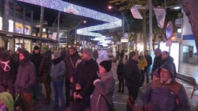Arrenca el Nadal a Platja d'Aro amb l'encesa de llums