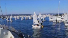 Arrenca el Palamós Optimist Trophy amb bona previsió meteorològica