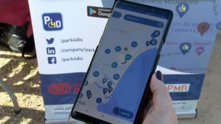 Arriba una app per facilitar l'aparcament a Persones amb Mobilitat Reduïda