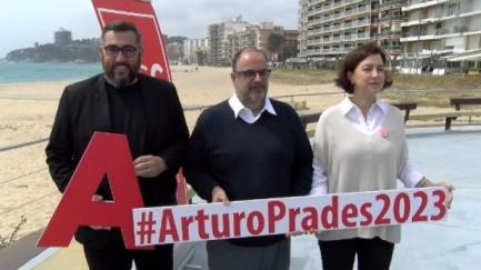 Arturo Prades presenta la llista electoral del PSC a Calonge i Sant Antoni