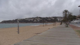 Avís per pluja i temporal al Baix Empordà