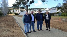 Calonge i Platja d'Aro estaran connectats a través d'una ruta pedalable