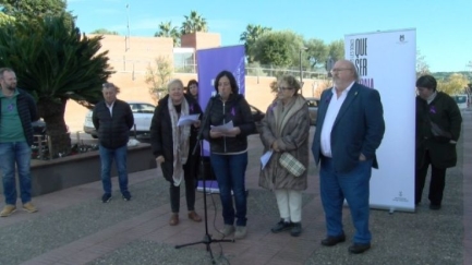 Calonge i Sant Antoni alça la veu contra les violències masclistes