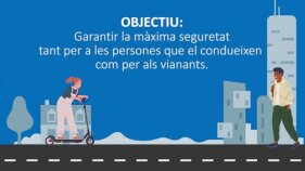 Campanya informativa sobre l’ús dels vehicles de mobilitat personal