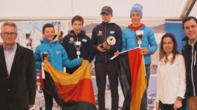 Carl Krause, vencedor del Palamós Optimist Trophy