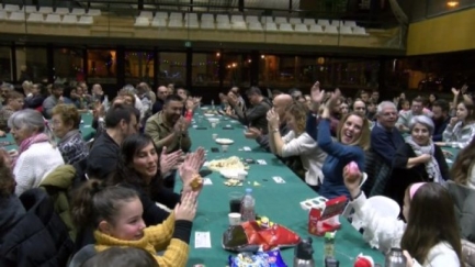 Castell d’Aro celebra la Quina de Nadal amb centenars de participants