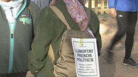 Castell d'Aro organitza una caminada per demanar l'alliberament dels presos polítics