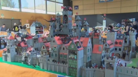 Castell d'Aro rep la primera Fira de Playmobil amb una gran afluència