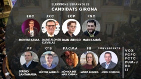 Catorze llistes competiran per 6 escons al Congrés i 4 al Senat a la província de Girona