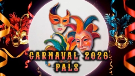 Cinc carrosses i cinc comparses participaran a la Rua de la Disbauxa de Pals aquest 2026