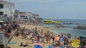 Cinc ferits, un de greu, en l'explosió d'una barca a Calella de Palafrugell