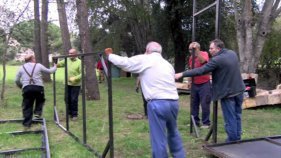 Comença el muntatge del 60è Pessebre Vivent de Castell d'Aro