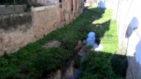 Comencen les obres de cobriment de la riera de Sant Amanç i del Monestir de Sant Feliu