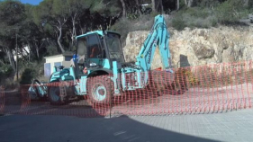 Comencen les obres d'urbanització del carrer s'Adolitx de Sant Feliu de Guíxols