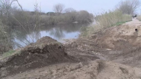 Comencen les obres per refer la mota del Ter a Torroella i reparar la canalització d'aigua