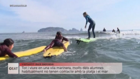 CONNECTICAT - Surf a l'escola Portitxol de L'Estartit