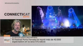 CONNECTICAT- Pedro Burruezo posa punt i final al Festival de la Porta Ferrada