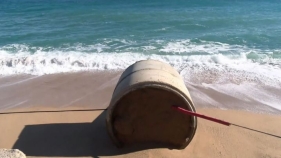 CONNEXIÓ - La zona de Riuet de Platja d'Aro queda damnificada pel temporal