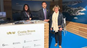 Costa Brava Yacht Ports es promou al sector de les grans eslores a la fira MYBA