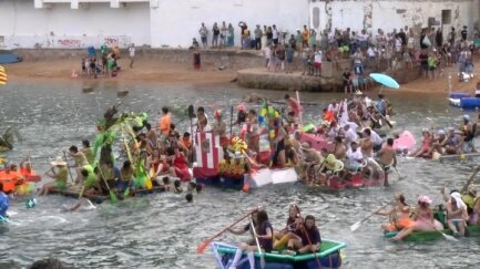 Creativitat i festa a la Cursa de Pasteres de Sant Feliu de Guíxols