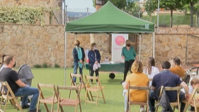 Santa Cristina entrega les lots del 'Créixer i llegir junts'