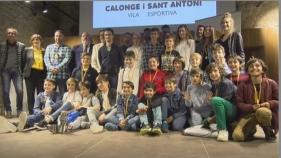 Dani Pedrosa presideix la Nit de l'Esport de Calonge i Sant Antoni
