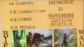 Diumenge cursa solidària 'Camina, corre, pedala a Calonge i Sant Antoni